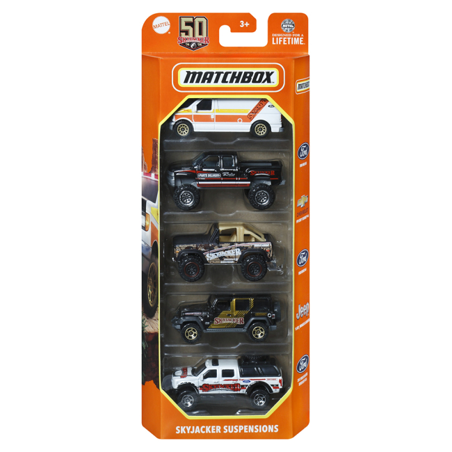 Автомоделі - Набір автомоделей Matchbox Skyjacker suspensions (С1817/HVT69)