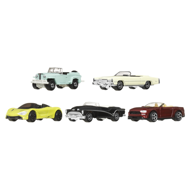 Автомодели - Набор автомоделей Matchbox MBX Convertible сruisers (С1817/JBX30).