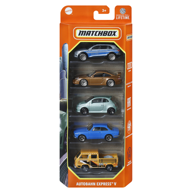 Автомодели - Набор автомоделей Matchbox Autobahn express V (С1817/HVT61).