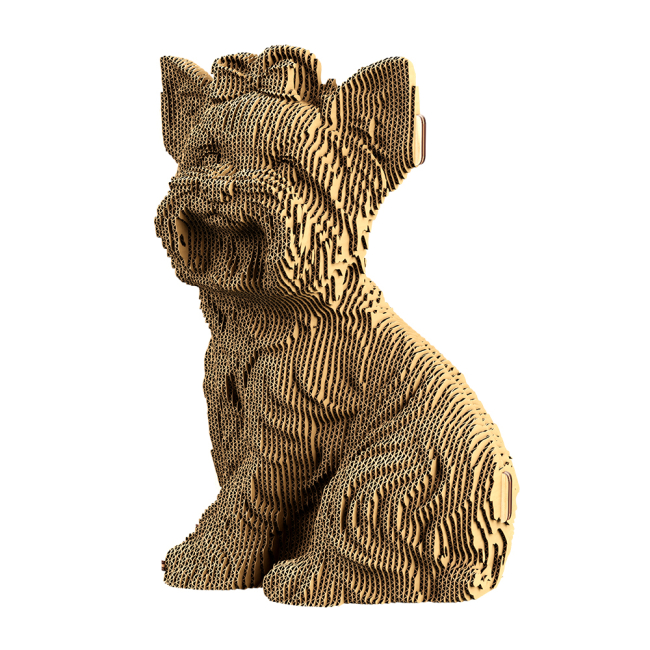 3D-пазлы - 3D пазл Cartonic Yorkshire terrier (CARTYORK)