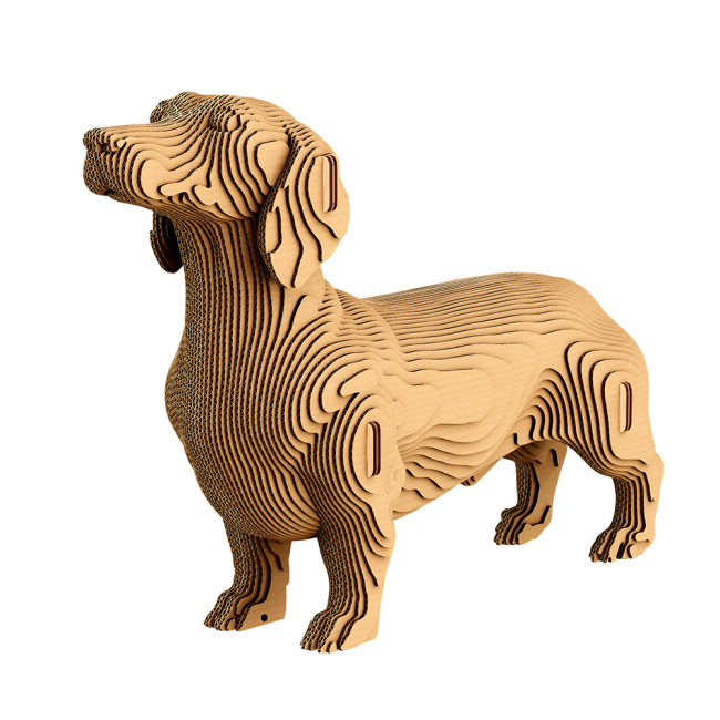 3D-пазлы - 3D пазл Cartonic Dachshund (CARTDACH)