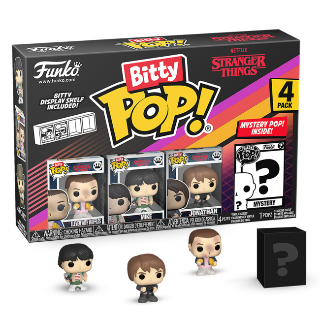 Фигурки персонажей - Набор фигурок Funko Pop Bitty Pop Stranger Things Одиннадцать (83663)