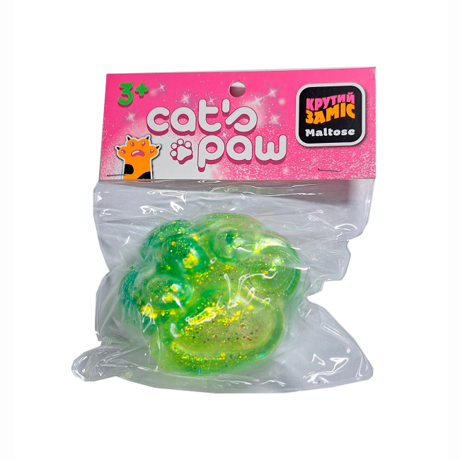 Антистресс игрушки - Антистресс игрушка Monster Gum Крутой замес Cat's Paw зеленая (T26182/5)