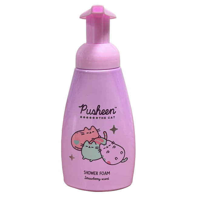 Косметика - Пена для душа Pusheen С ароматом клубники 300 мл (124265)