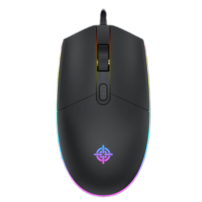 Ігрова периферія - Мишка GamePro RGB Black (GM152)