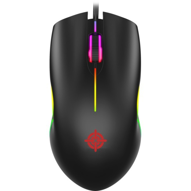 Ігрова периферія - Мишка GamePro USB RGB Black (GM117)