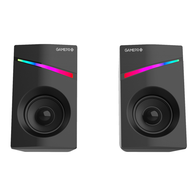 Ігрова периферія - Акустична система GamePro RGB Black (GS290)