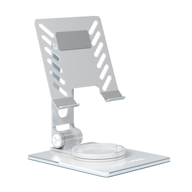Меблі для геймерів - Підставка для смартфона/планшета OfficePro Aluminium alloys Silver (LS630S)