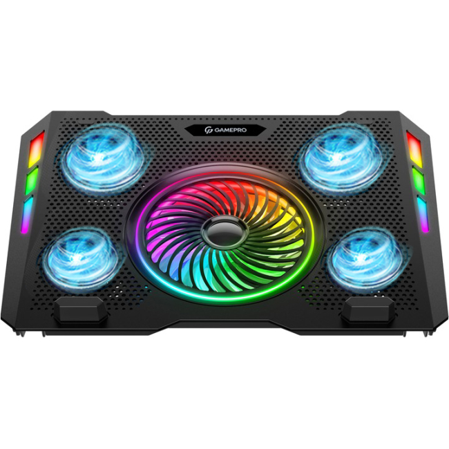 Ігрові приставки - Охолоджуюча підставка для ноутбука GamePro Black (CP740)