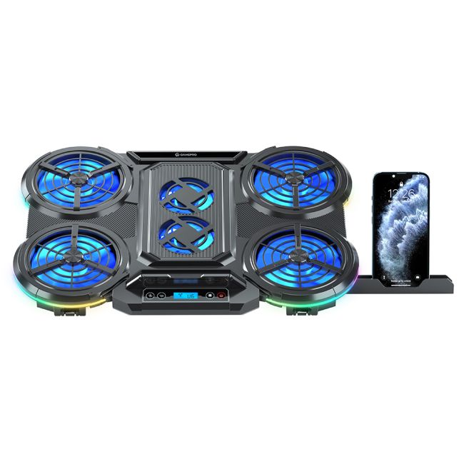 Ігрові приставки - Охолоджуюча підставка для ноутбука GamePro Black (CP770)