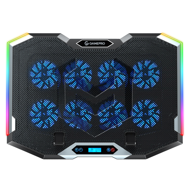 Игровые приставки - Охлаждающая подставка для ноутбука GamePro Black (CP870)