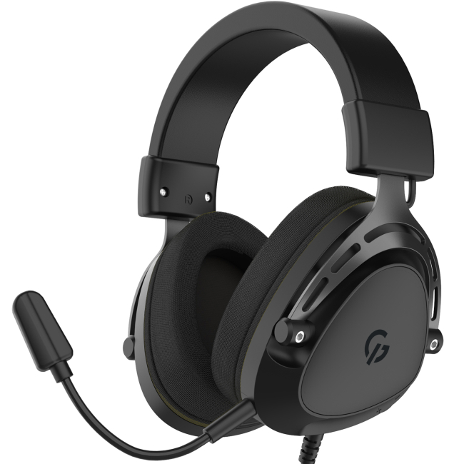 Ігрова периферія - Ігрова гарнітура GamePro Black (HS766)