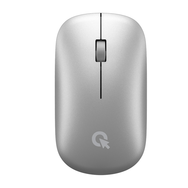 Игровая периферия - Мышка OfficePro Silent Click Wireless silver беспроводная (M225S)