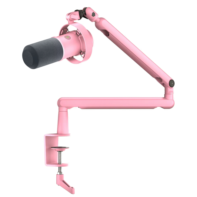 Игровая периферия - Микрофон динамический Fifine USB/XLR Pink (T688P)