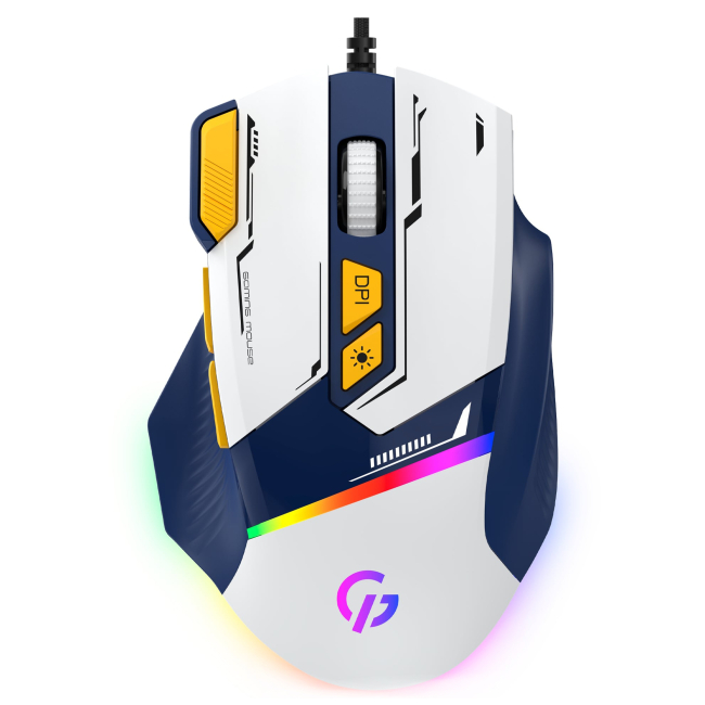 Ігрова периферія - Мишка GamePro blue-white (GM300BL)