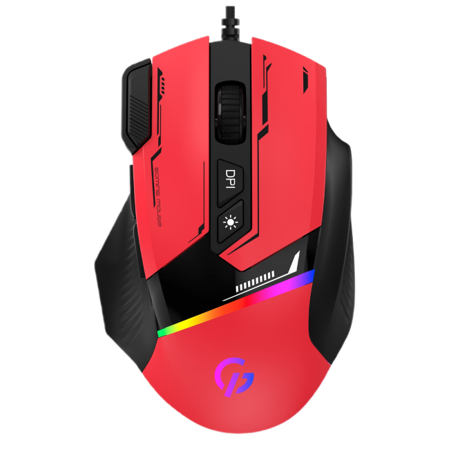 Ігрова периферія - Мишка GamePro red-black (GM300R)