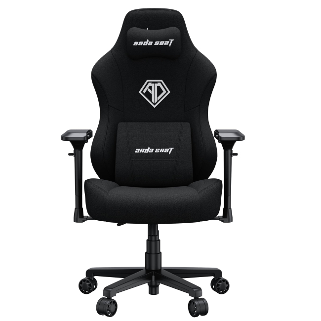 Мебель для геймеров - Кресло Anda seat Phantom 3 Pro Black Fabric Size L (AD18YC-06-B-F)