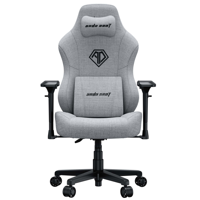Мебель для геймеров - Кресло Anda seat Phantom 3 Pro Grey Fabric Size L (AD18YC-06-G-F)