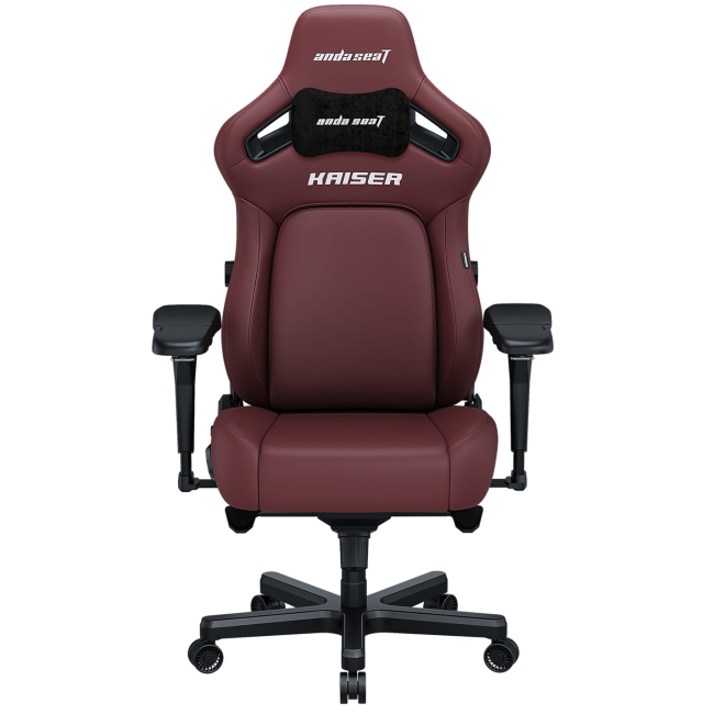 Мебель для геймеров - Кресло Anda seat Kaiser 4 Size XL Maroon Premium PVC (AD12YDDC-XLL-20-A-PV/C)
