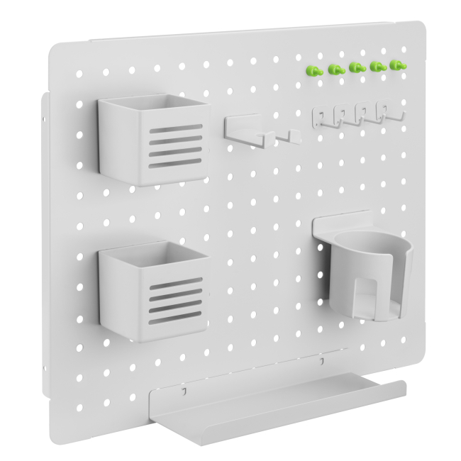 Меблі для геймерів - Настінна дошка-органайзер OfficePro White (WO910W)