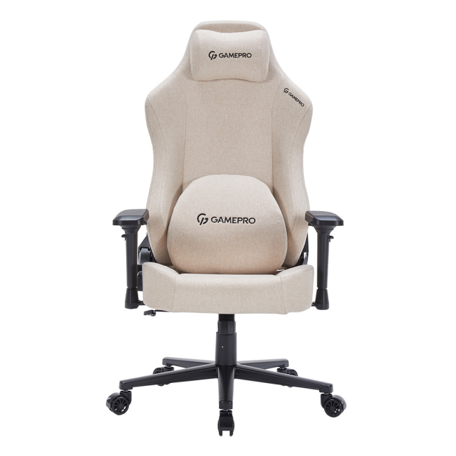 Меблі для геймерів - Ігрове крісло Gamepro Size L Fabric Beige (FGC750G)