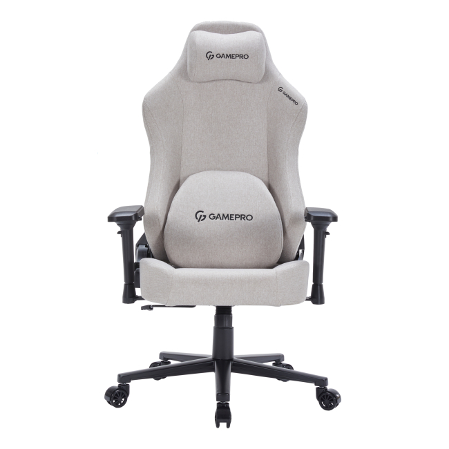 Мебель для геймеров - Игровое кресло Gamepro Size L Fabric Light Grey (FGC750G) (FGC750LG)