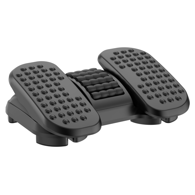 Меблі для геймерів - Підставка для ніг OfficePro Регульована масажна Black (FR730)