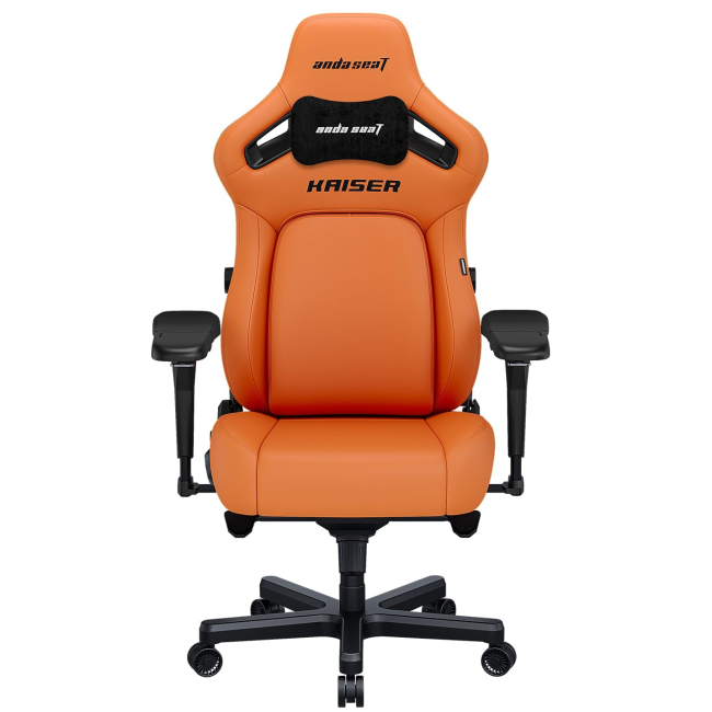 Мебель для геймеров - Кресло Anda seat Kaiser 4 Size L Orange Premium PVC (AD12YDDC-L-20-O-PV/C)