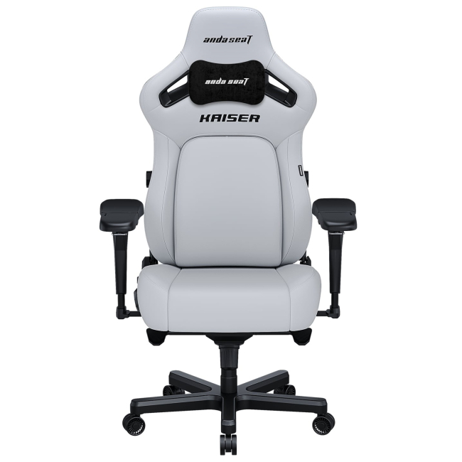 Мебель для геймеров - Кресло Anda seat Kaiser 4 Size L White Premium PVC (AD12YDDC-L-20-W-PV/C)