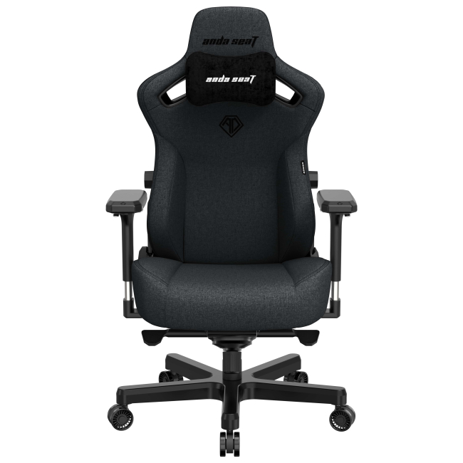 Меблі для геймерів - Крісло Anda seat Kaiser 3 Size XL Dark gray Linen fabric (AD12YDC-XL-01-GB-CF)