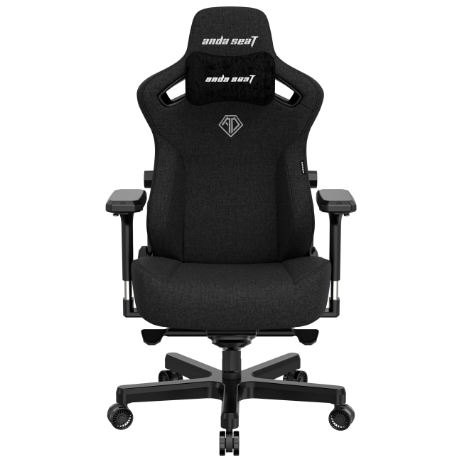 Меблі для геймерів - Крісло Anda seat Kaiser 3 Black fabric Size L (AD12YDC-L-01-B-CF)