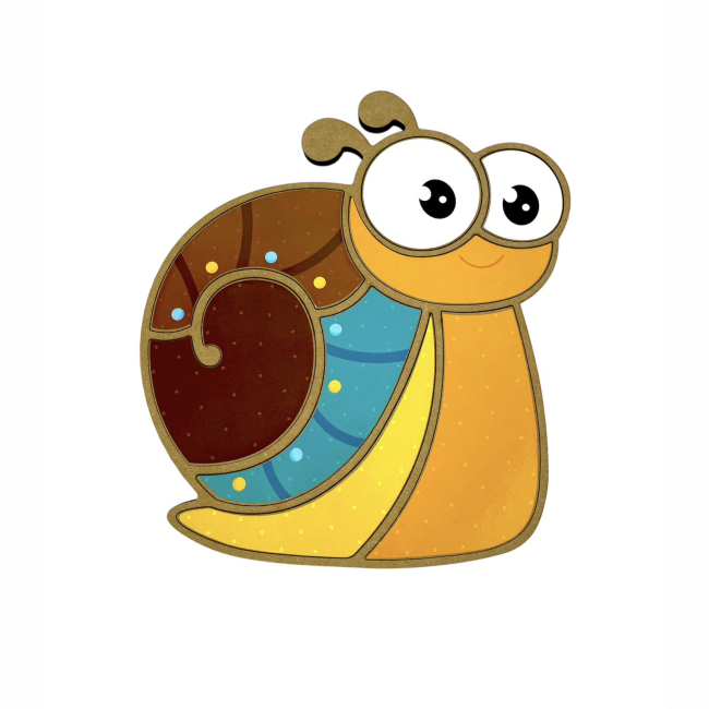 Развивающие игрушки - Сортер Apli Krapli Улитка (2222438697012)