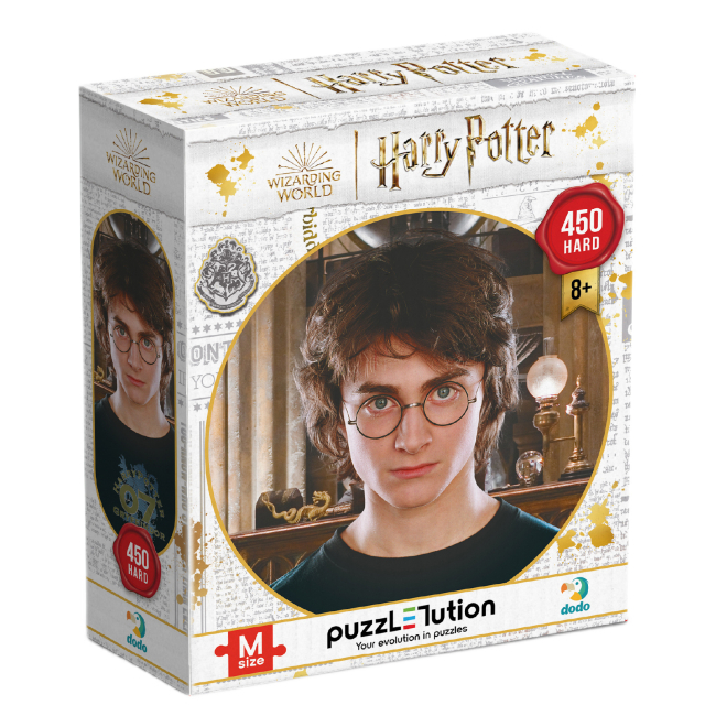 Пазли - Пазл DoDo Harry Potter Hard-M Портрет Гаррі 450 елементів (200576)