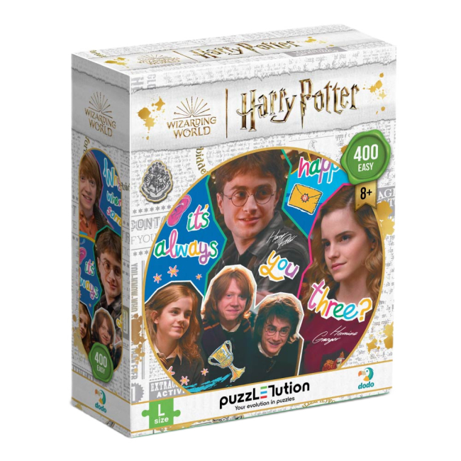 Пазли - Пазл DoDo Harry Potter Easy-L Завжди ці троє 400 елементів (200584)