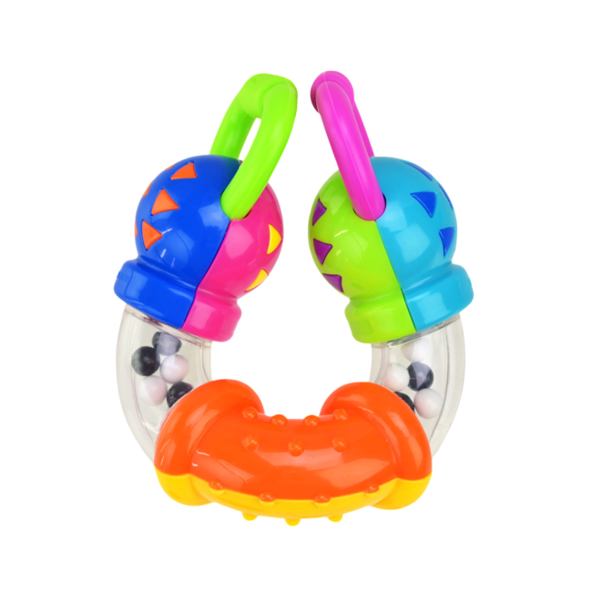 Брязкальця, прорізувачі - ​Іграшка-брязкальце Сонячний зайчик (PL-724-76)