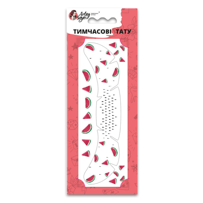 Косметика - Набір тату Arley Sign Веснянки кавунчики (2225)