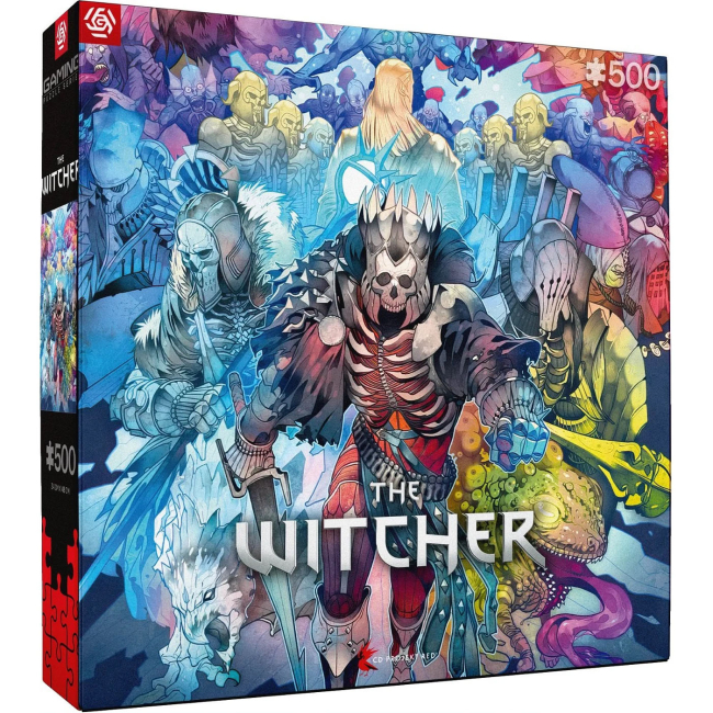 Пазлы - Пазл GoodLoot The Witcher Monster Faction 500 элементов (5908305242925)