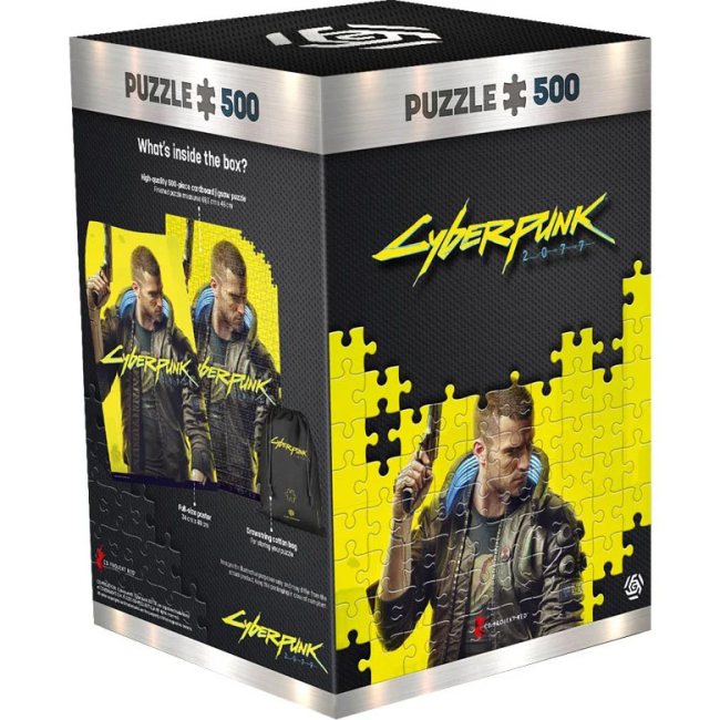 Пазли - Пазл GoodLoot Cyberpunk 2077 Male V 500 елементів (5908305231462)