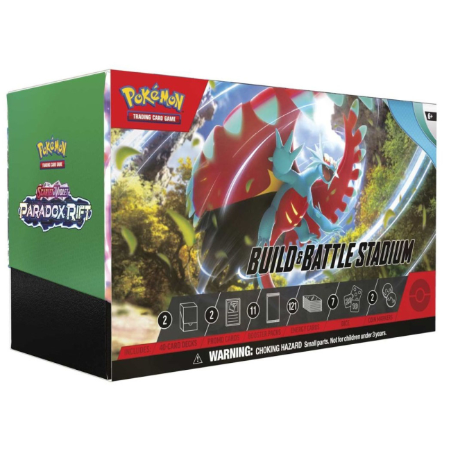 Настольные игры - Настольная игра Pokemon SV04 Paradox Rift Build and Battle Stadium (187-85422)