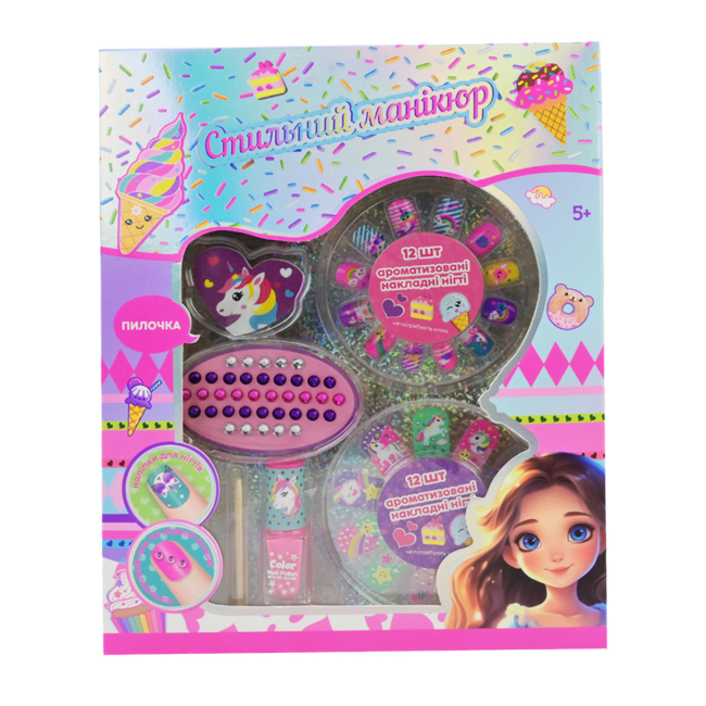 Косметика - Набор для маникюра Страна Игрушек Стильный маникюр (RU2407) (UKR2407)