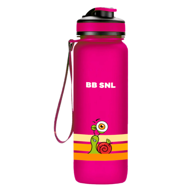 Бутылки для воды - Бутылка для воды Bob Snail Little fruit lover 650 мл розовая (4820219348436)