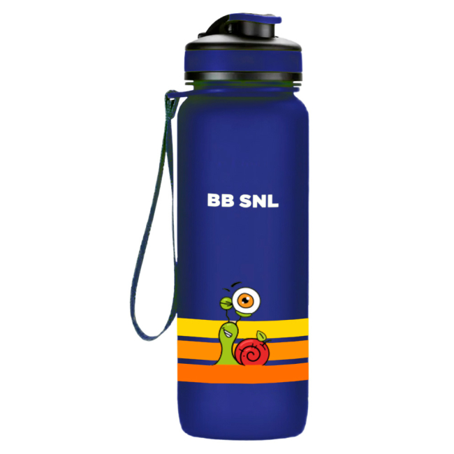 Бутылки для воды - Бутылка для воды Bob Snail Little fruit lover 650 мл синяя (4820219348450)