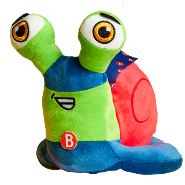 М'які тварини - М'яка іграшка Bob Snail Поживник 20 см (4820219348504)