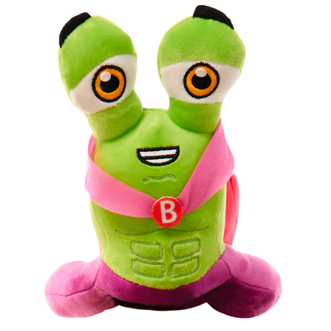 М'які тварини - М'яка іграшка Bob Snail Обіймашка 20 см (4820219348528)