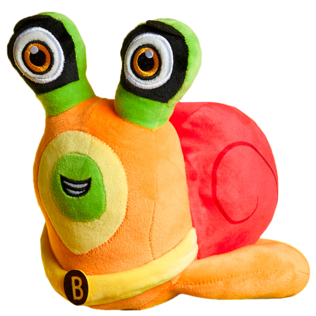 М'які тварини - М'яка іграшка Bob Snail Пундик 20 см (4820219348535)
