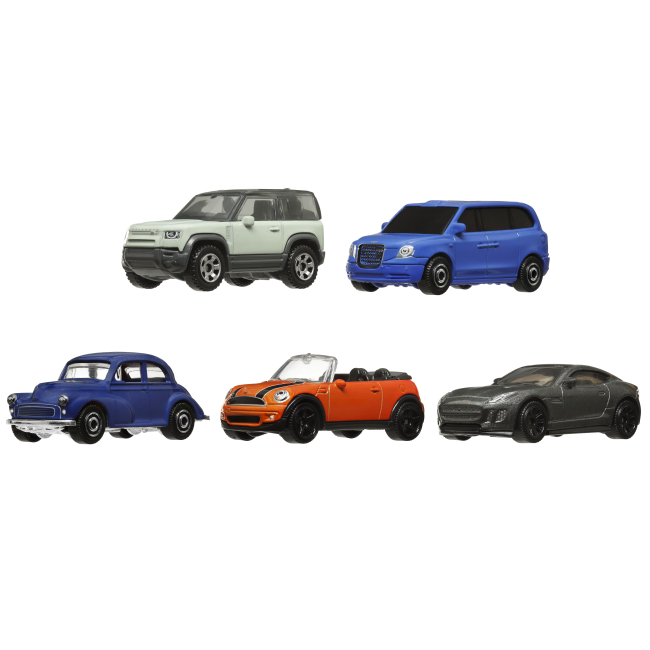 Автомодели - Набор автомоделей Matchbox MBX British roadways (С1817/JBX33)