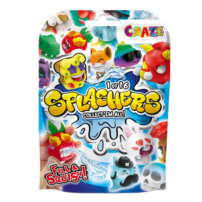 Антистресс игрушки - Фигурка-сюрприз Craze Splashers (53294)