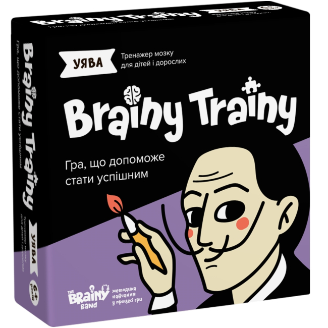 Настольные игры - Настольная игра Brainy Trainy Воображение (УКР060)