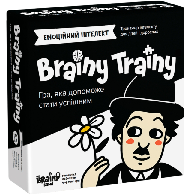 Настольные игры - Настольная игра Brainy Trainy Эмоциональный интеллект (УКР061)
