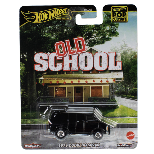 Транспорт и спецтехника - Автомодель Hot Wheels Pop culture 1979 Dodge Ram van (HXD63/HVJ38)